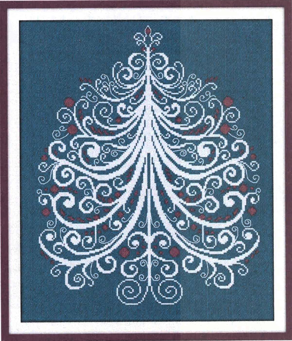 Christmas Tree 89 cross stitch pattern from Alessandra Adelaide Needleworks AAN-327