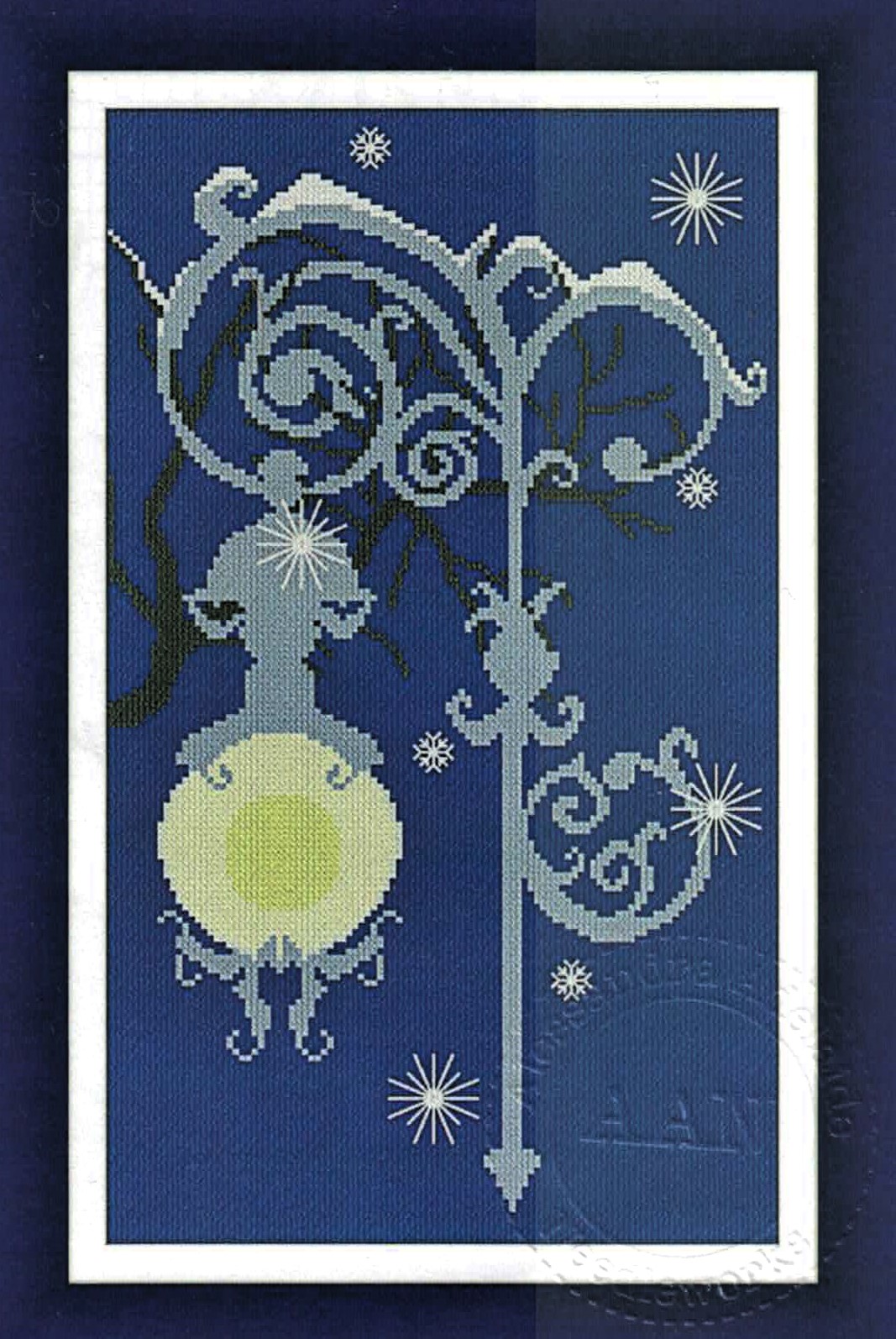 Luce D'Inverno cross stitch pattern from Alessandra Adelaide Needleworks AAN-529