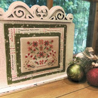 Baskets of Blooms: Christmas cross stitch pattern from Annabella's ABL-CHR