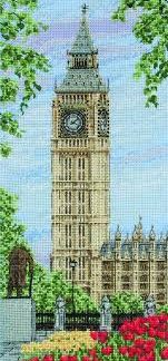 Westminster Clock cross stitch kit from Anchor ANC-PCE0803