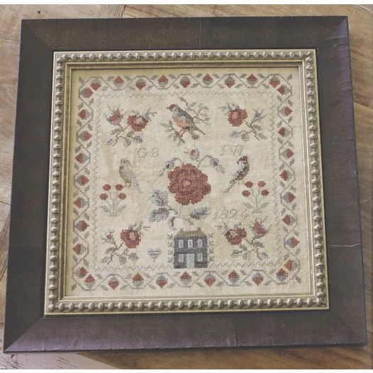 A Heart Remembers cross stitch book from Blackbird Designs BBD-AHE