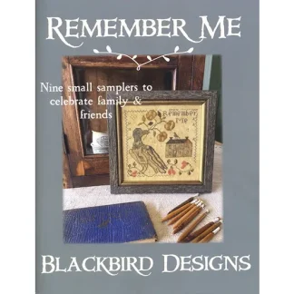 Remember Me cross stitch book from Blackbird Designs BBD-REM