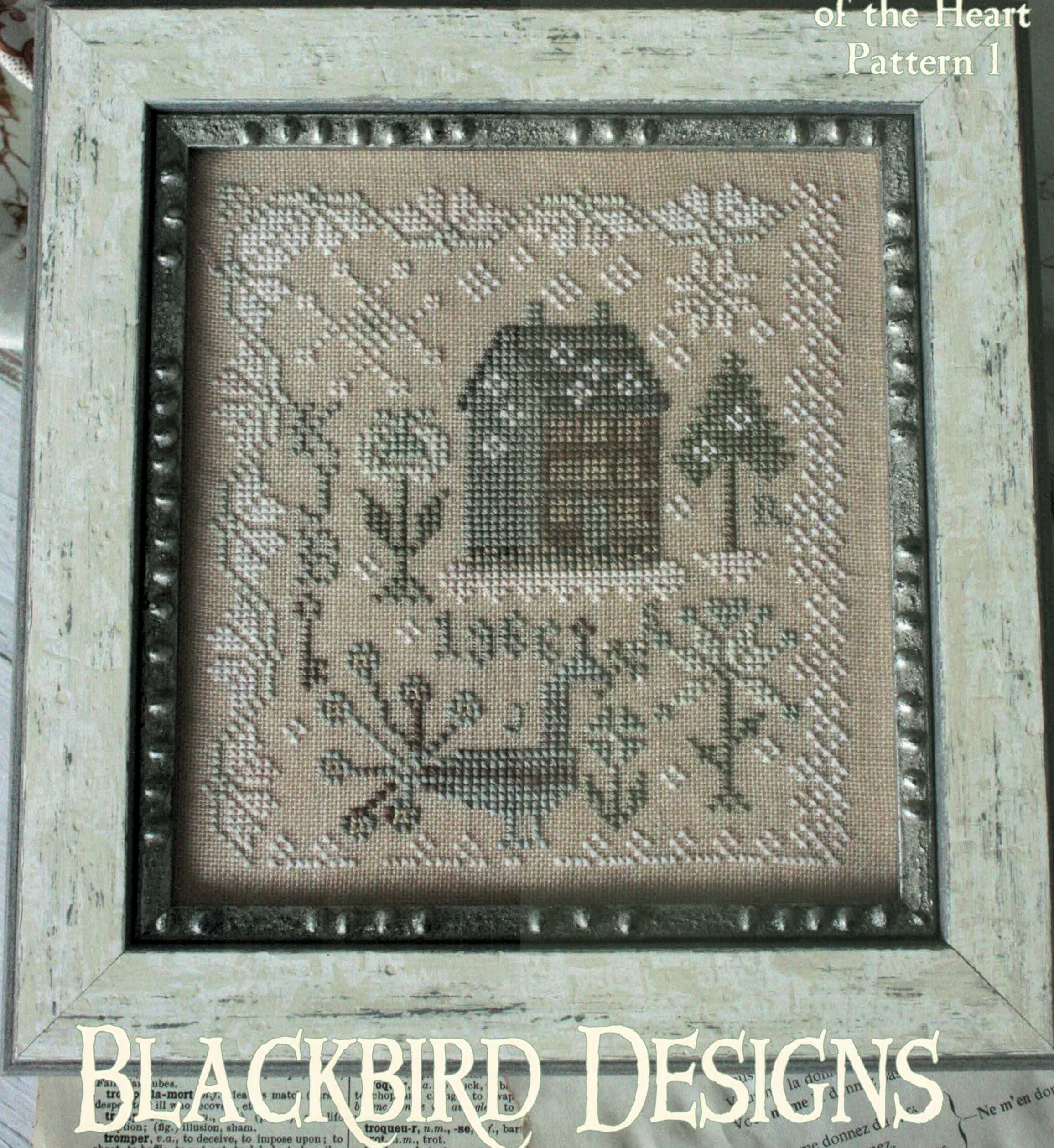Snow Garden cross stitch pattern from Blackbird Designs BBD-SNO