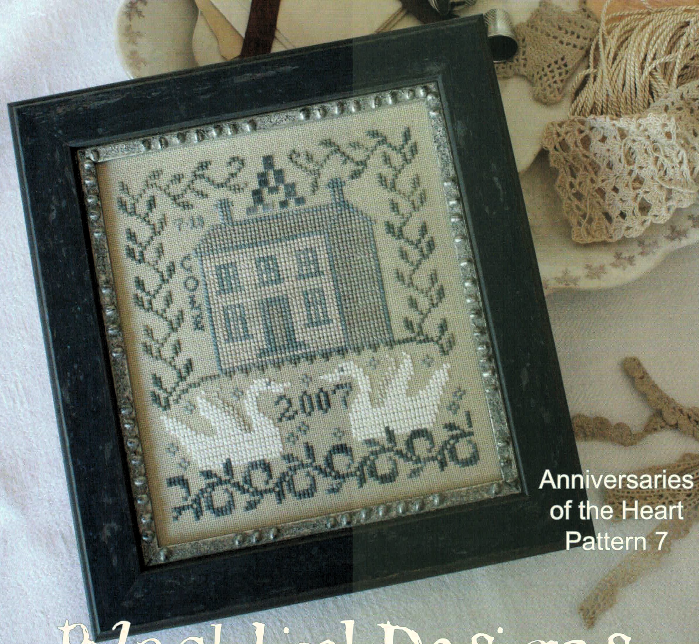 Swan Lake cross stitch pattern from Blackbird Designs BBD-SWA