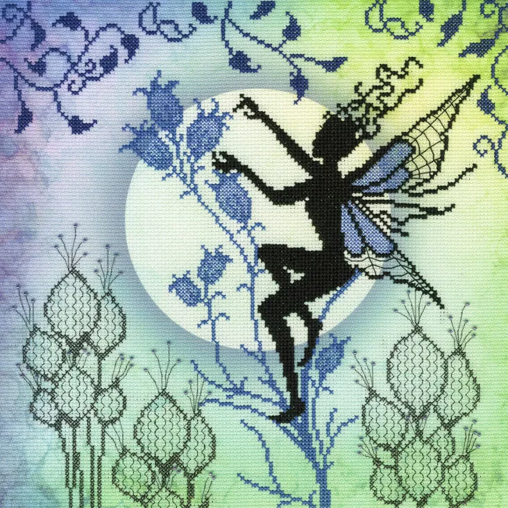 Harebell cross stitch kit from Bothy Threads BT-XE13P