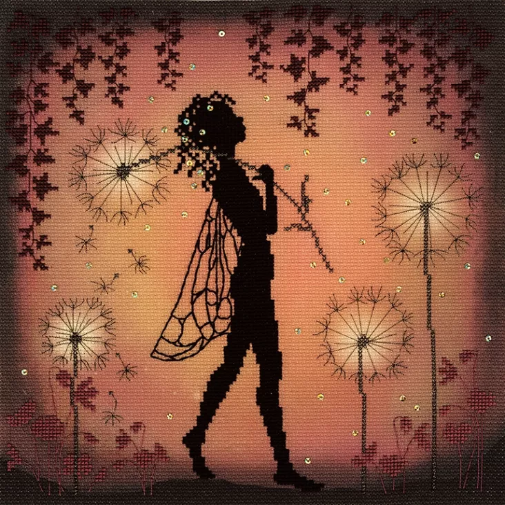 Dandelion Fairy cross stitch kit from Bothy Threads BT-XE5P