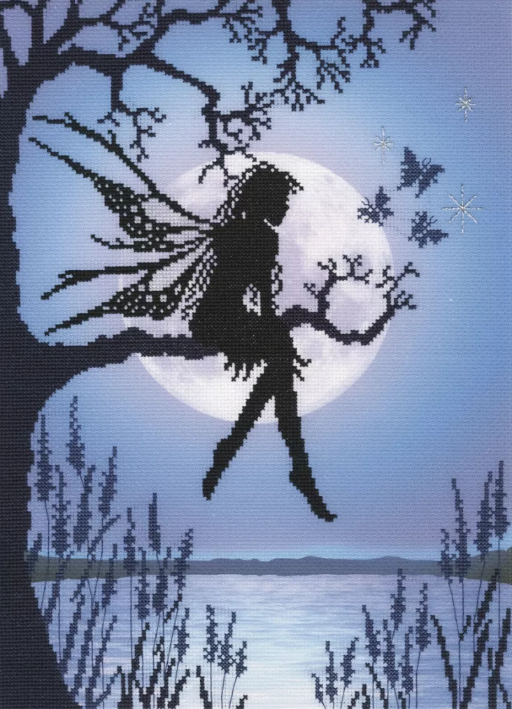 Luna cross stitch kit from Bothy Threads BT-XE7P