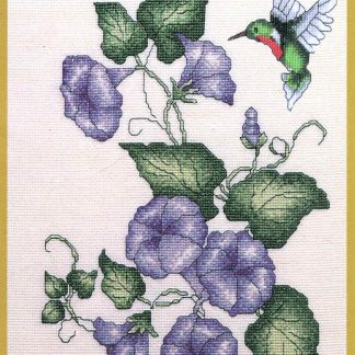Morning Glories cross stitch kit from Bucilla BU-42758
