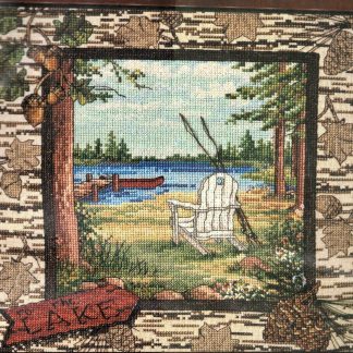 Lakeside Collage cross stitch kit from Bucilla BU-45771
