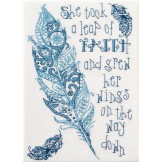 Leap of Faith cross stitch kit from Bucilla BU-46045