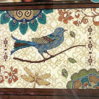 Bluebird cross stitch kit from Bucilla BU-45824