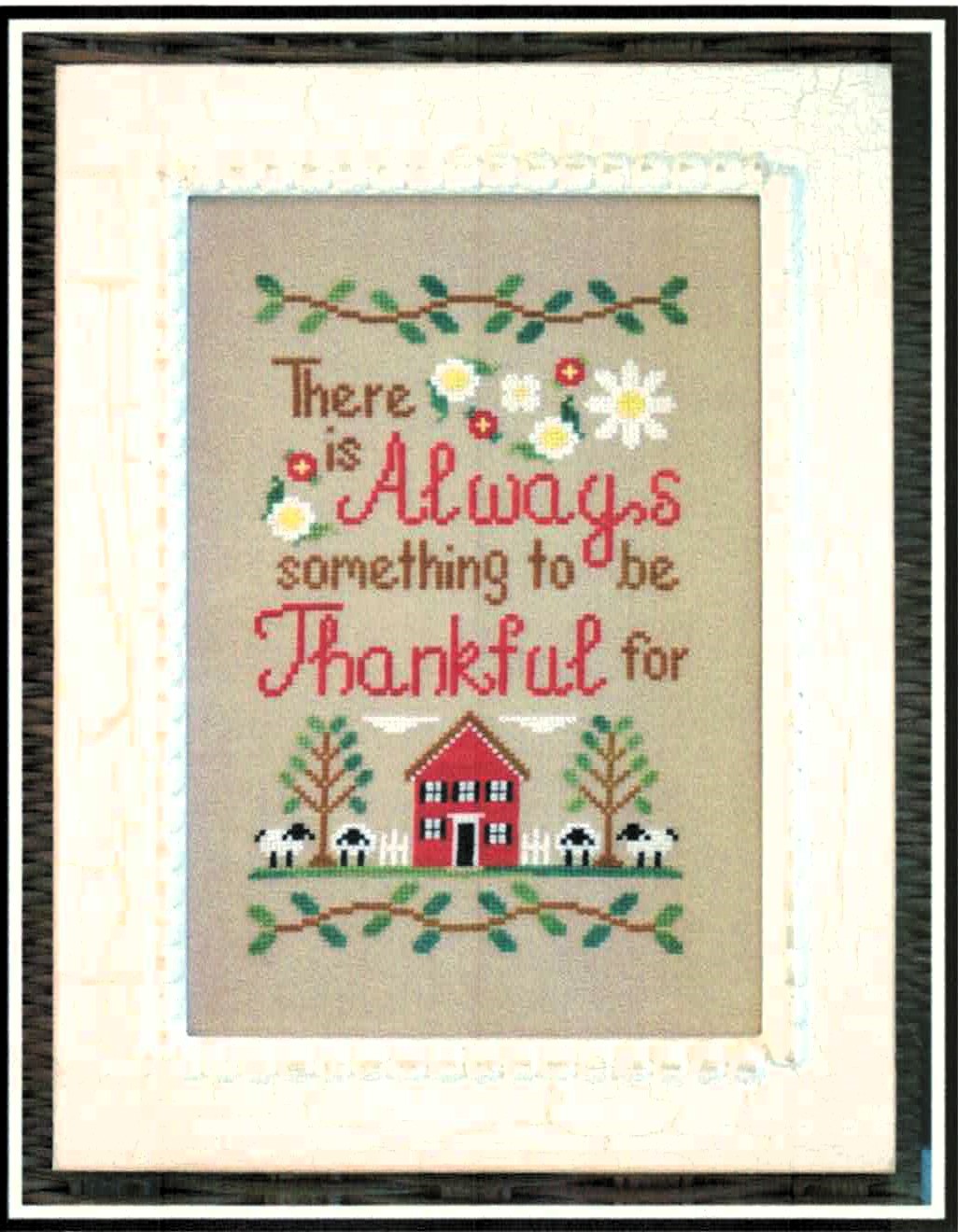 To Be Thankful cross stitch pattern from Country Cottage Needleworks CCN-113