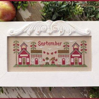 September Mini Village cross stitch pattern from Country Cottage Needleworks CCN-MV09