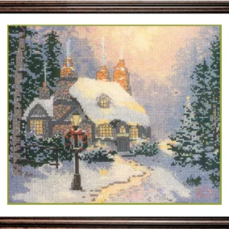 Stonehearth Hutch cross stitch kit from Candamar Designs CD-50995