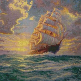 Courageous Voyage cross stitch kit from Candamar Designs CD-51646