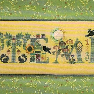 September cross stitch pattern from Cross-Eyed-Cricket CEC-330