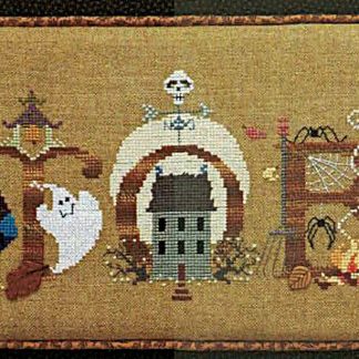October cross stitch pattern from Cross-Eyed-Cricket CEC-331