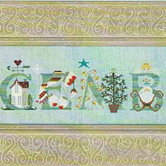 December cross stitch pattern from Cross-Eyed-Cricket CEC-333