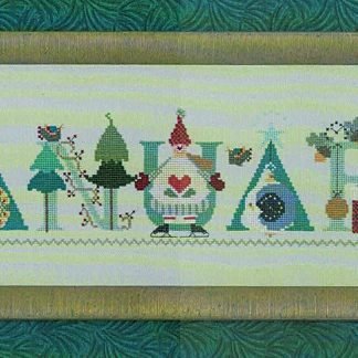 January cross stitch pattern from Cross-Eyed-Cricket CEC-334