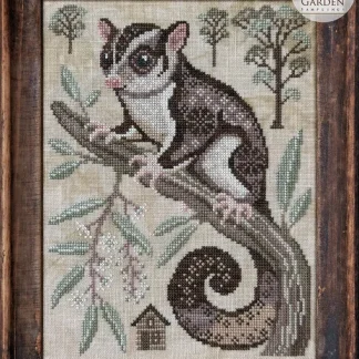 The Sugar Glider cross stitch pattern from Cottage Garden Samplings CGS-1126
