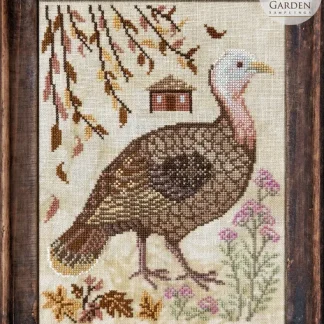 The Turkey cross stitch pattern from Cottage Garden Samplings CGS-1130