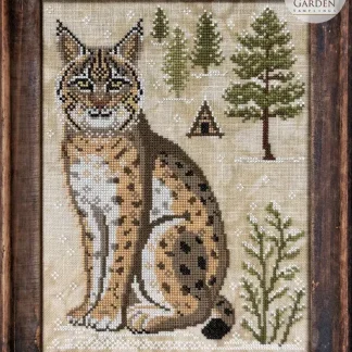 The Bobcat cross stitch pattern from Cottage Garden Samplings CGS-1133