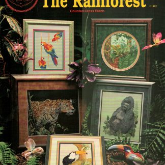 CMH-81 The Rainforest cross stitch book from Cross My Heart