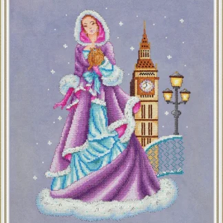 Adeline cross stitch pattern from Cross Stitching Art CSA-ADE