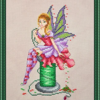 Arianna, the Stitching Fairy cross stitch pattern from Cross Stitching Art CSA-ARI