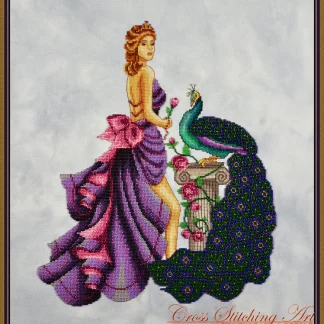Eleni, the Beauty of Troy cross stitch pattern from Cross Stitching Art CSA-ELE
