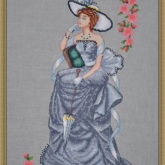 Lady Vivien cross stitch pattern from Cross Stitching Art CSA-LAD