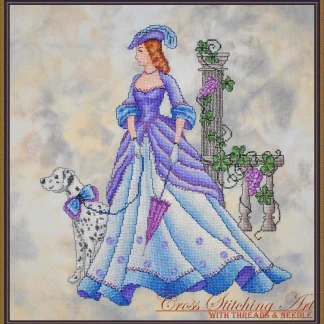 Southern Promenade cross stitch pattern from Cross Stitching Art CSA-SOU