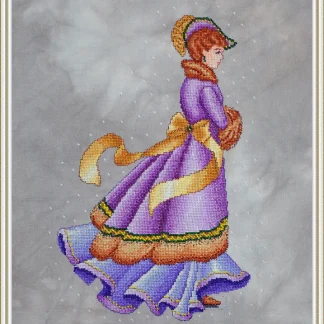 Winter Elegance cross stitch pattern from Cross Stitching Art CSA-WIN