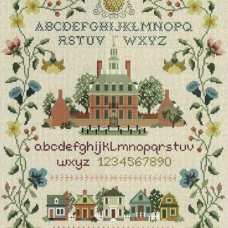 An American Sampler cross stitch pattern from CW Designs CWD-36