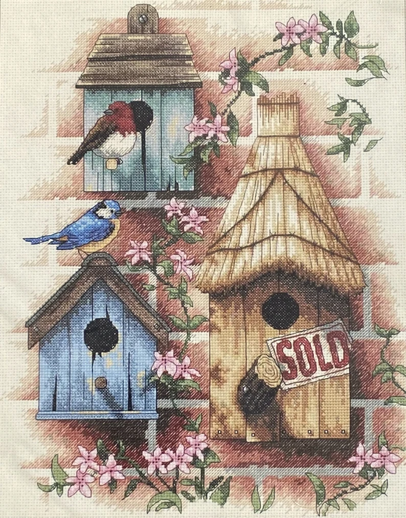 New Home cross stitch kit from Dimensions Sunset DM-13715