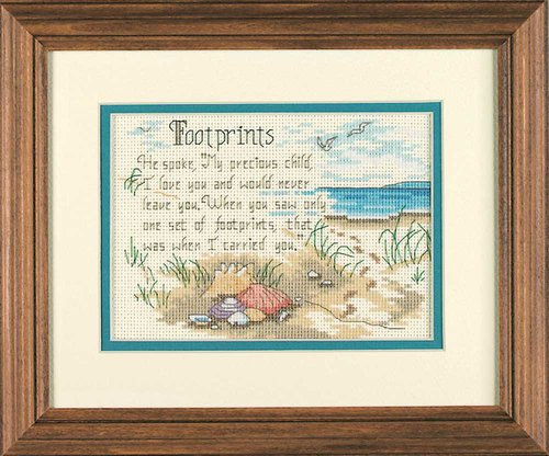 He Spoke cross stitch kit from Dimensions Sunset DM-16700