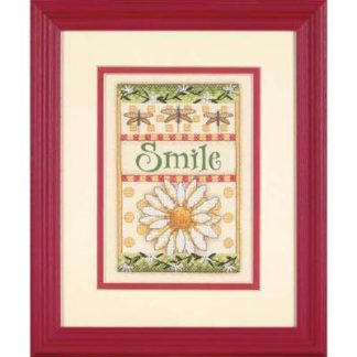 Smile Daisy cross stitch kit from Dimensions DM-65063