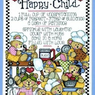 Happy Child cross stitch kit from Design Works DW-9434
