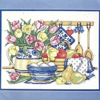 Kitchen cross stitch kit from Design Works DW-9860