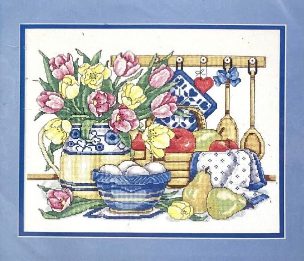 Kitchen cross stitch kit from Design Works DW-9860