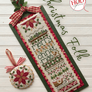 Christmas Folk cross stitch pattern from Hands On Design HOD-324