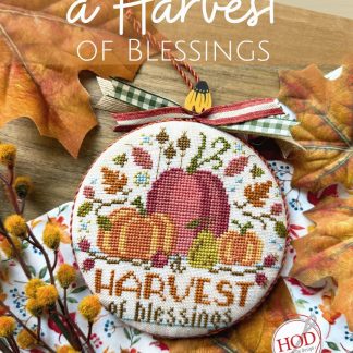 A Harvest of Blessings cross stitch pattern from Hands On Design HOD-337