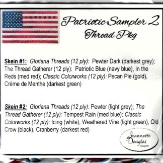JDD362E Patriotic Sampler 2 Embellishment Pack
