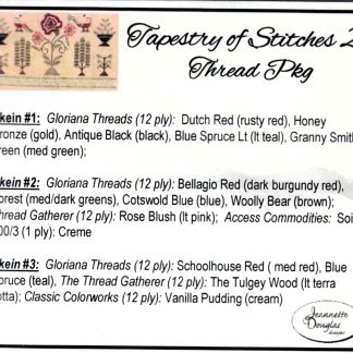 JDD363E Tapestry of Stitches 2 Embellishment Pack