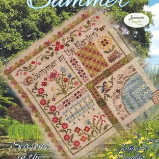Seasons in the Garden - Summer cross stitch pattern from Jeannette Douglas Designs JDD358
