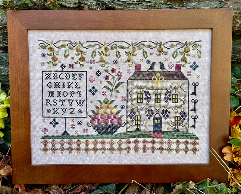 Harvest Home cross stitch pattern from Jan Hicks Creates! JHC-HAR