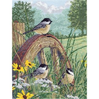 Meadow's Edge cross stitch kit from Janlynn JL-0080203