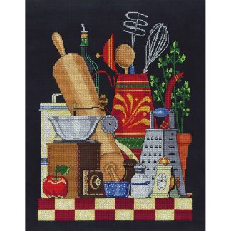 Kitchen Still Life cross stitch kit from Janlynn JL-0170105