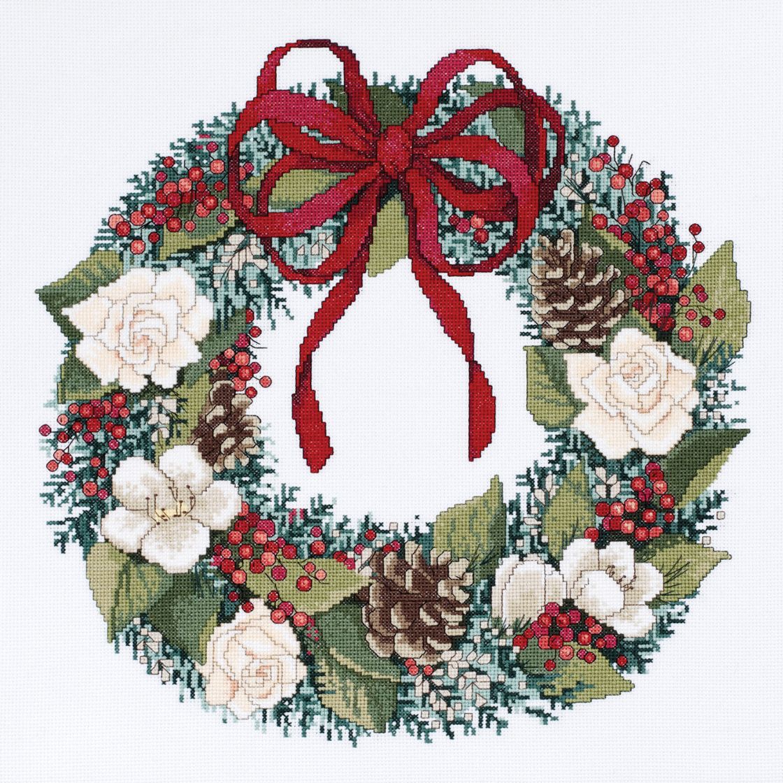 Christmas Traditions cross stitch kit from Janlynn JL-0211415