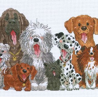 Dogs of Duckport cross stitch kit from Janlynn JL-0320178